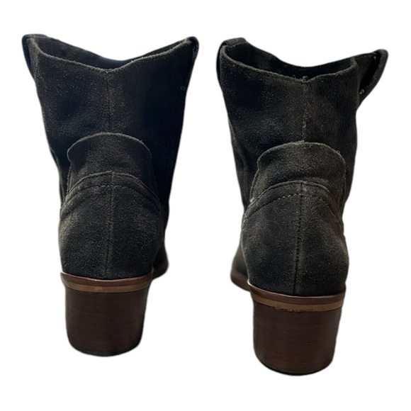 Dolce Vita Gray Suede Ankle Boots Size 6.5 - Picture 6 of 9